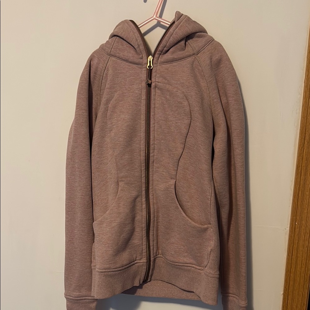 Lululemon pink Zip-Up Hoodie